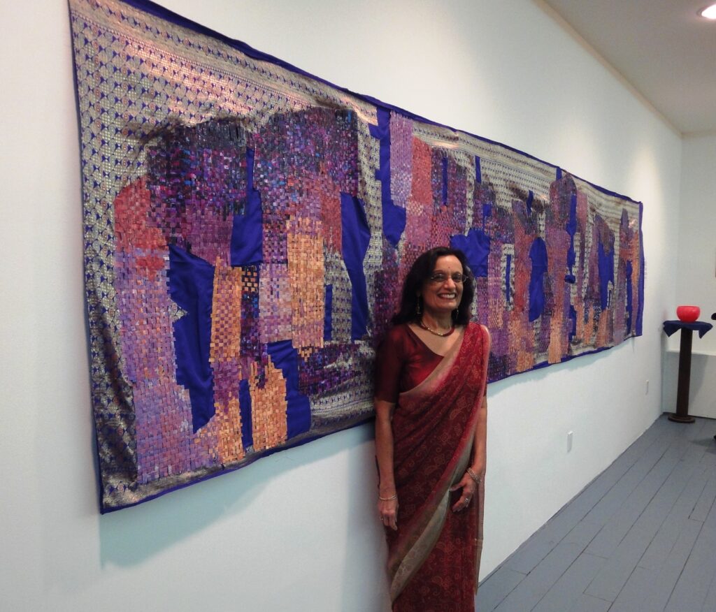 Geeta Harvey at Gallery Opening